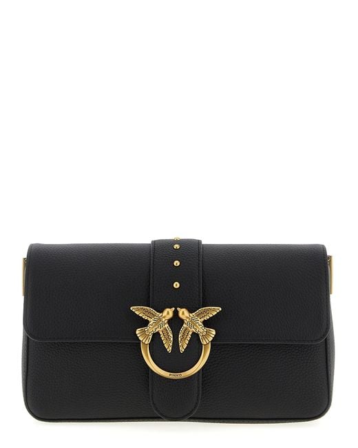 Pinko Black 'Love One Classic' Crossbody Bag