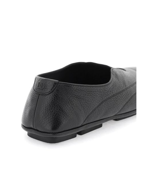 Dolce & Gabbana Black Leather Slipper For for men