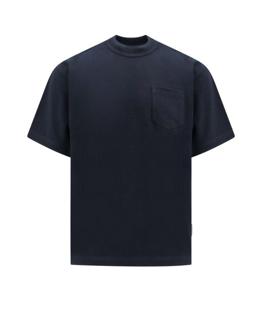 Sacai Blue T-shirt for men