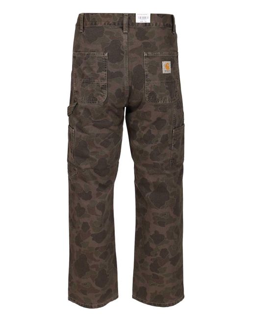 Carhartt Gray Duck Single Knee Jeans Camouflage for men