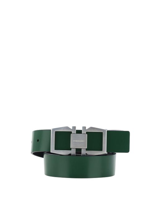 Cintura di Ferragamo in Green da Uomo