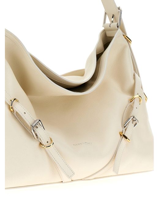 Givenchy Natural 'Voyou' Medium Shoulder Bag