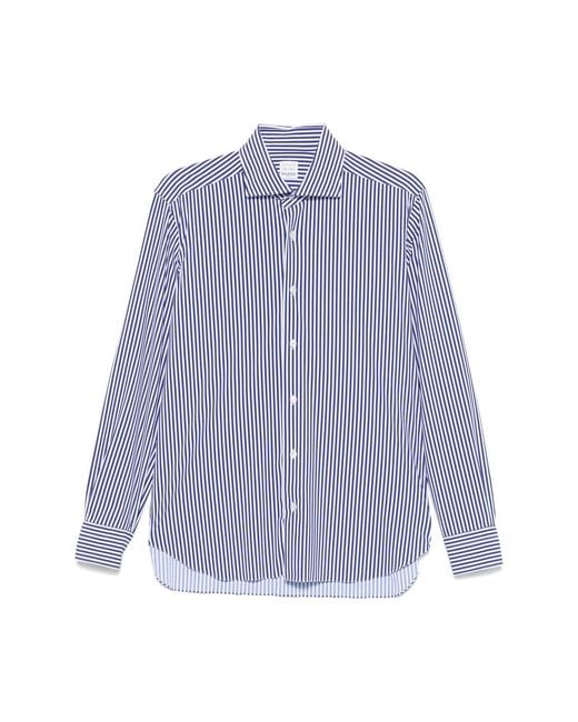 Barba Napoli Blue Shirts for men