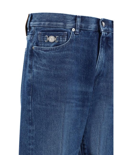 Jeans di Versace in Blue da Uomo