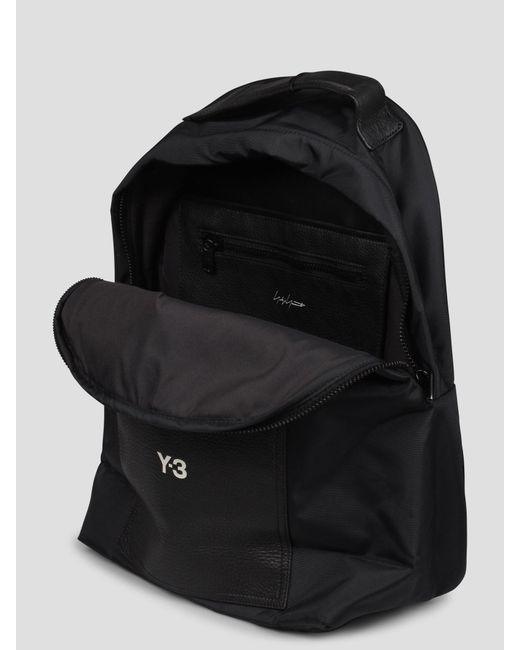 Lux backpack di Y-3 in Black da Uomo
