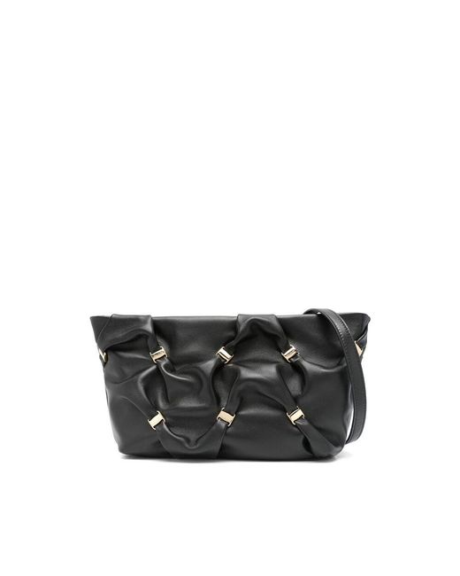 Ferragamo Black Clutch Bags