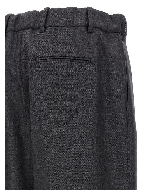 The Row Gray 'Roan' Trousers