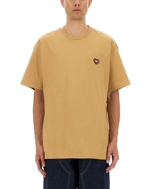 Carhartt Multicolor Heart Ii Hartt Tshirt for men