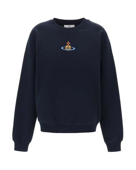 Vivienne Westwood Blue Organic Cotton Sweatshirt