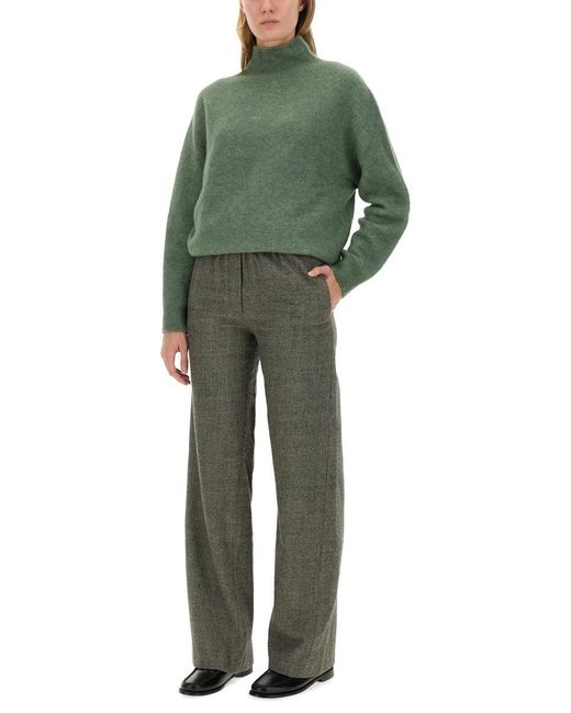 Alysi Green Turtleneck Shirt