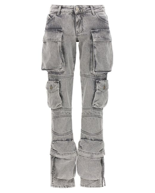 The Attico Gray Essie Jeans