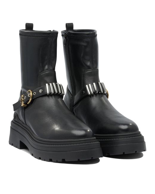 Boots Nero-Donna di Pinko in Black