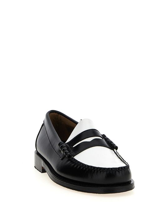 G.H.BASS Black 'Weejuns Larson' Loafers for men