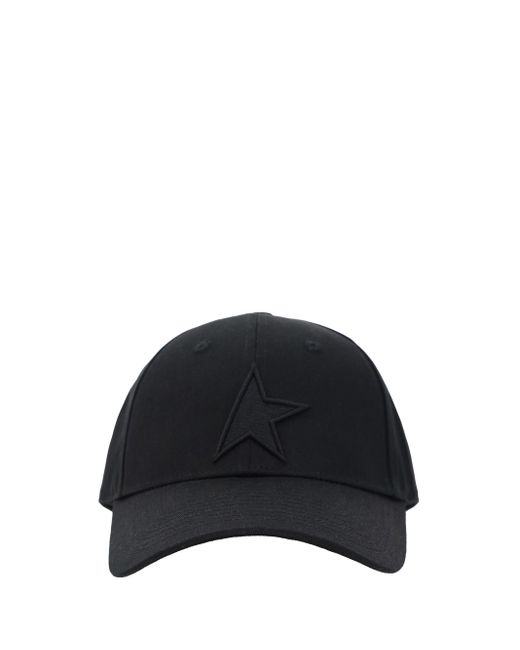 Cappello da Baseball Star di Golden Goose Deluxe Brand in Black