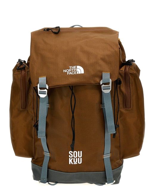 The North Face Soukuu Backpacks Brown for men
