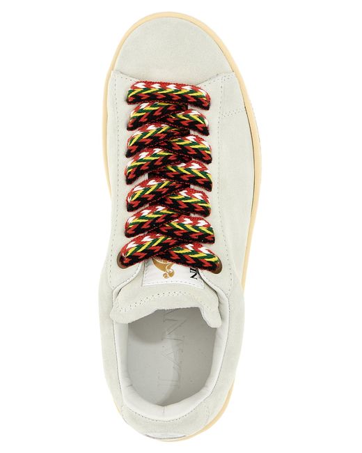Lite Curb Sneakers Bianco di Lanvin in Natural da Uomo