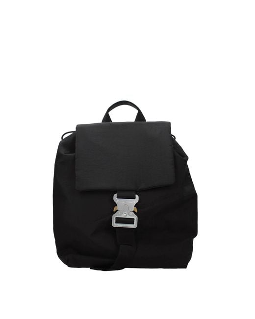 1017 ALYX 9SM Black Backpack And Bumbags Fabric for men