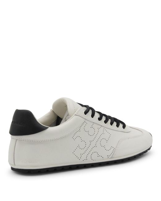 Tory Burch White Sneakers Light And Natural