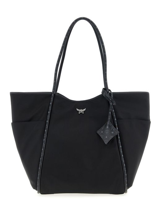 MCM Black Aren Tote Bag