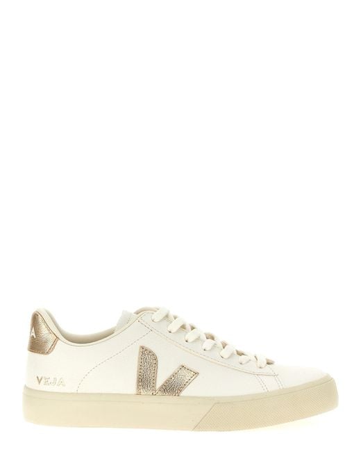 veja gold sneakers