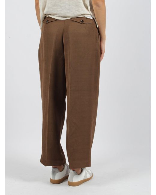 Rubino culotte pence trousers di Nine:inthe:morning in Brown