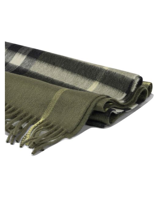 Check Scarves Verde-Uomo di Burberry in Green da Uomo