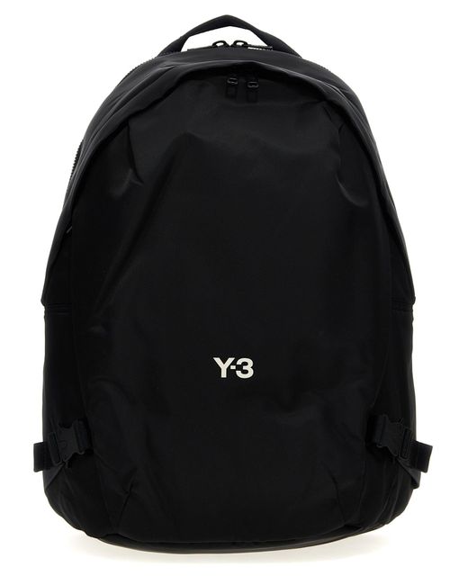 Logo Backpack Zaini Nero-Donna di Y-3 in Black