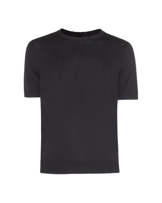 T-Shirts And Polos Blacks And Greys-Uomo di Malo da Uomo
