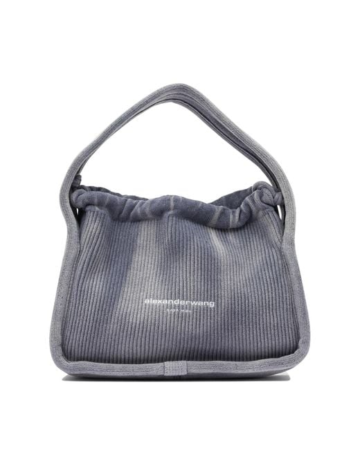 Ryan Small Bag Borse A Spalla E Tracolla Blu-Donna di Alexander Wang in Gray