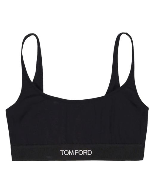 Tom Ford Black Underwear Bra Knitted