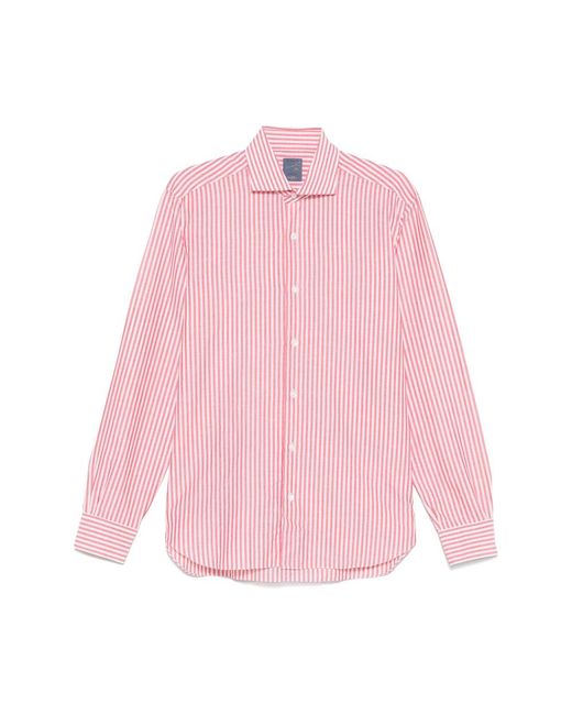 Camicie Rosso Bianco-Uomo di Barba Napoli in Pink da Uomo