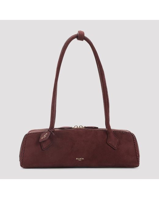 Alaïa Red Alaã¯A Medium Teckel Handbag