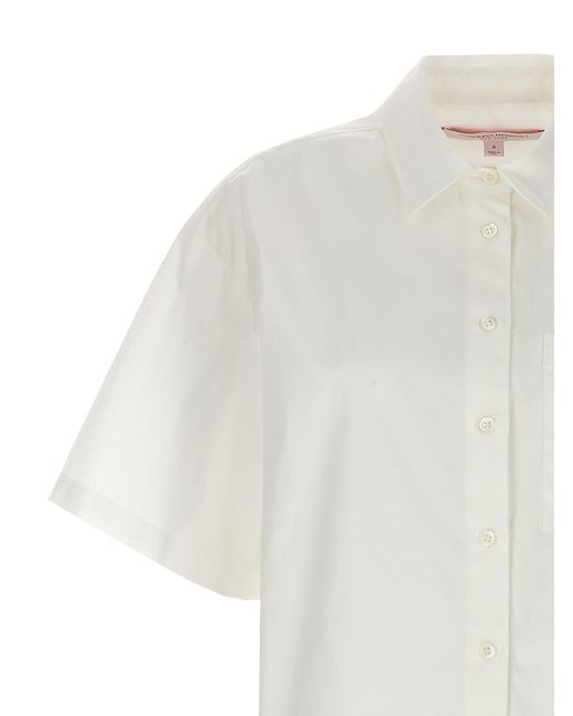 Short Sleeve Shirt Camicie Bianco di Carolina Herrera in White