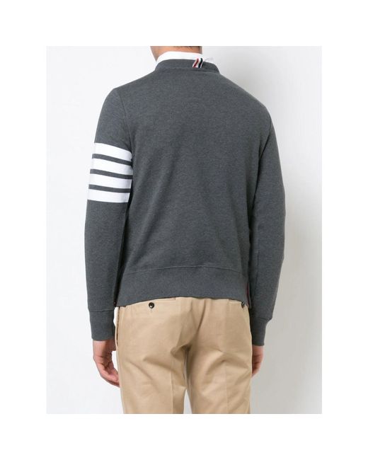 Felpe Cotone-Uomo di Thom Browne in Gray da Uomo