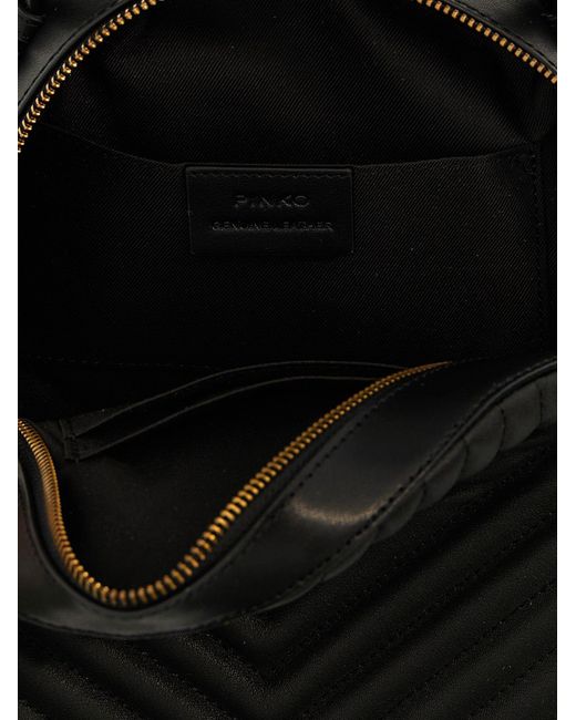 Pinko Love Click Classic Backpacks in Black Lyst
