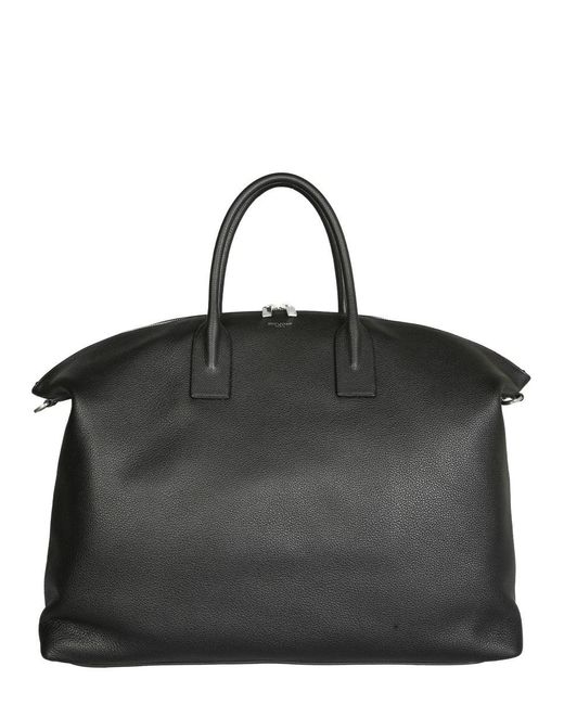 Saint Laurent Black "Giant Bowling" Bag for men