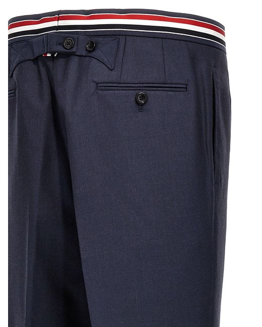 Thom Browne Rwb' Pants Blue for men