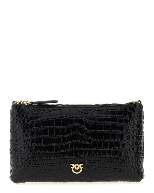 Flat Horizontal Borse A Tracolla Nero-Donna di Pinko in Black