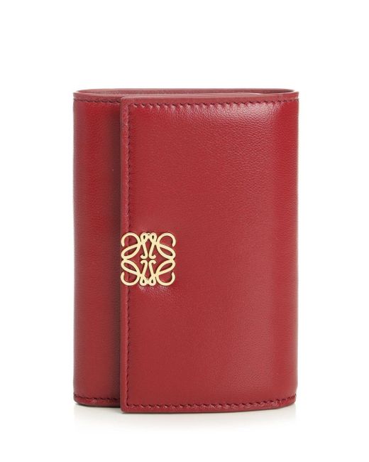 Loewe Red Anagram Wallets