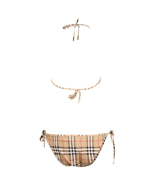 Burberry Bikini in White Lyst