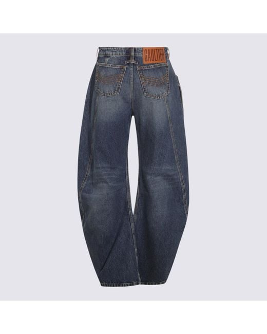 Jeans Vintage-Donna di Jean Paul Gaultier in Blue