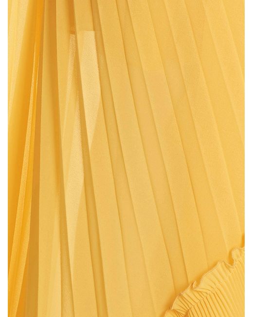Emanuel Ungaro Yellow 'sheridan' Dress