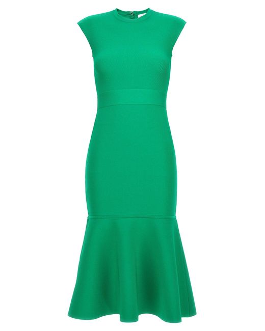 Hervé Léger Green Milano Dresses
