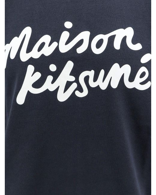 Maison Kitsuné Blue T-shirt for men