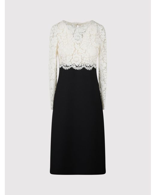 Valentino White Midi Dresses