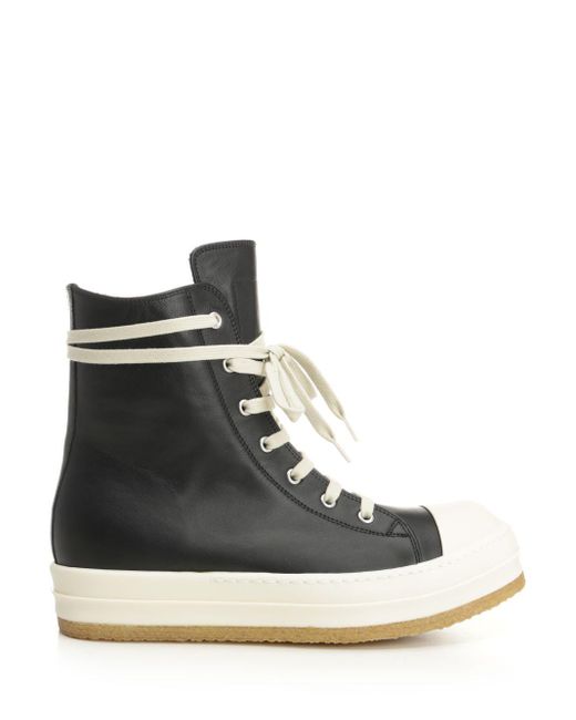 スニーカー Rick Owens Black Milk White Creep Sneakers Rick Owens Sneakers/Milk/Milk in Black | Lyst