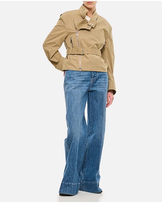 Bottega Veneta Blue Sand Saharan Jackets