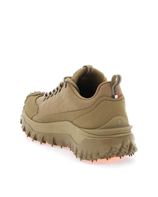 Sneakers Low Top Trailgrip In Nylon Goffrato di MONCLER X ROC NATION in Brown da Uomo