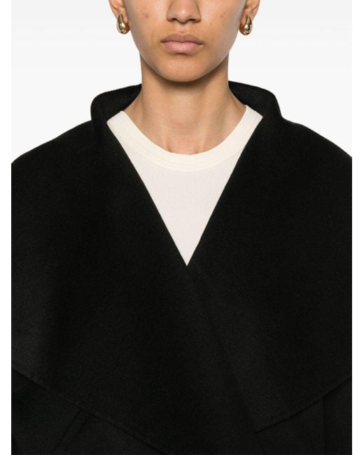 Totême  Black Signature Double Wool Jacket