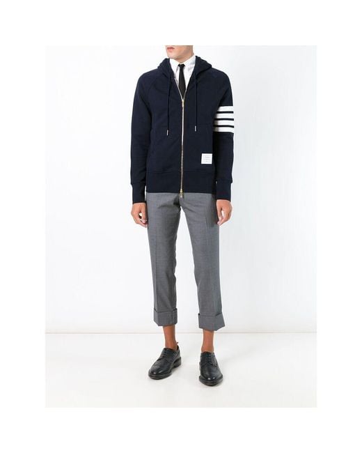 Thom Browne Blue Zip-Throughs for men